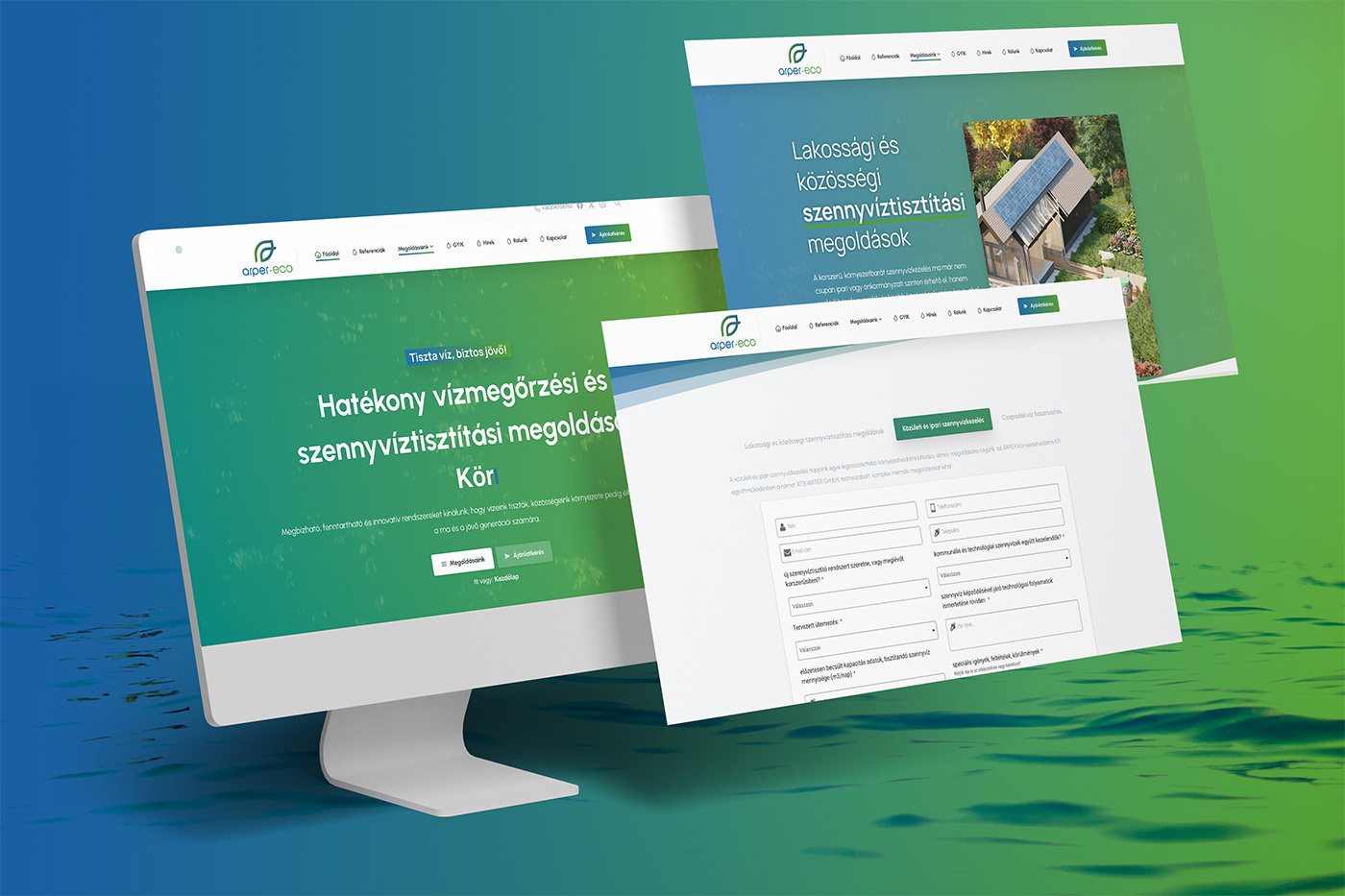 Elindult megújult weboldalunk az arper.eco